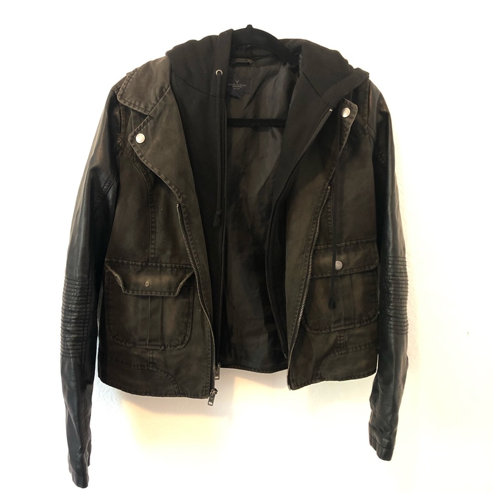 American Eagle Leather Jacket